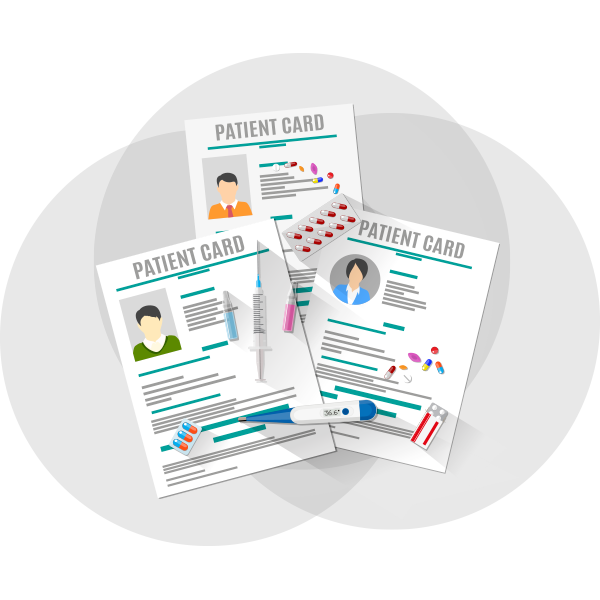 Patient Cards with medications